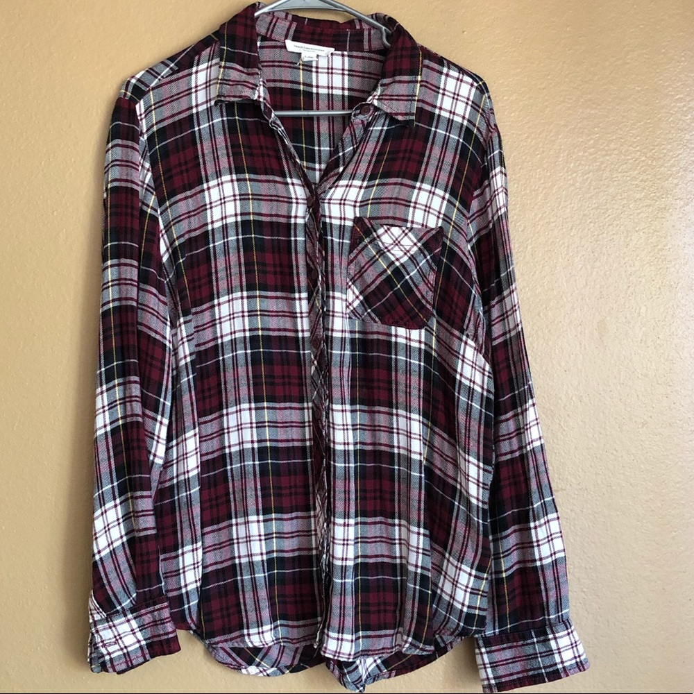 Flannel button down